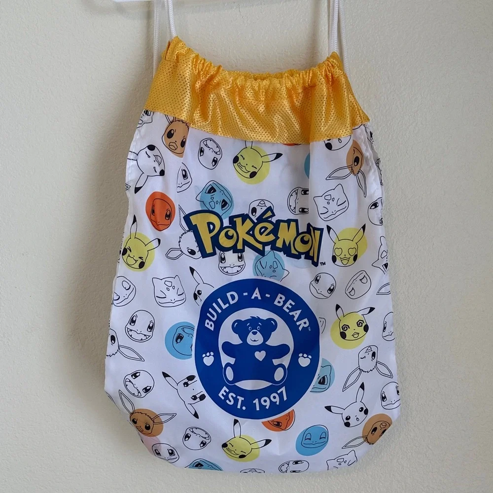 Build-a-Bear Pokémon Drawstring Bag - Picture 1 of 5